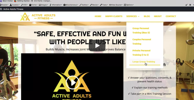 Appearance – Menu Items